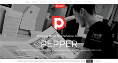 Desktop Screenshot of pepper.co.uk